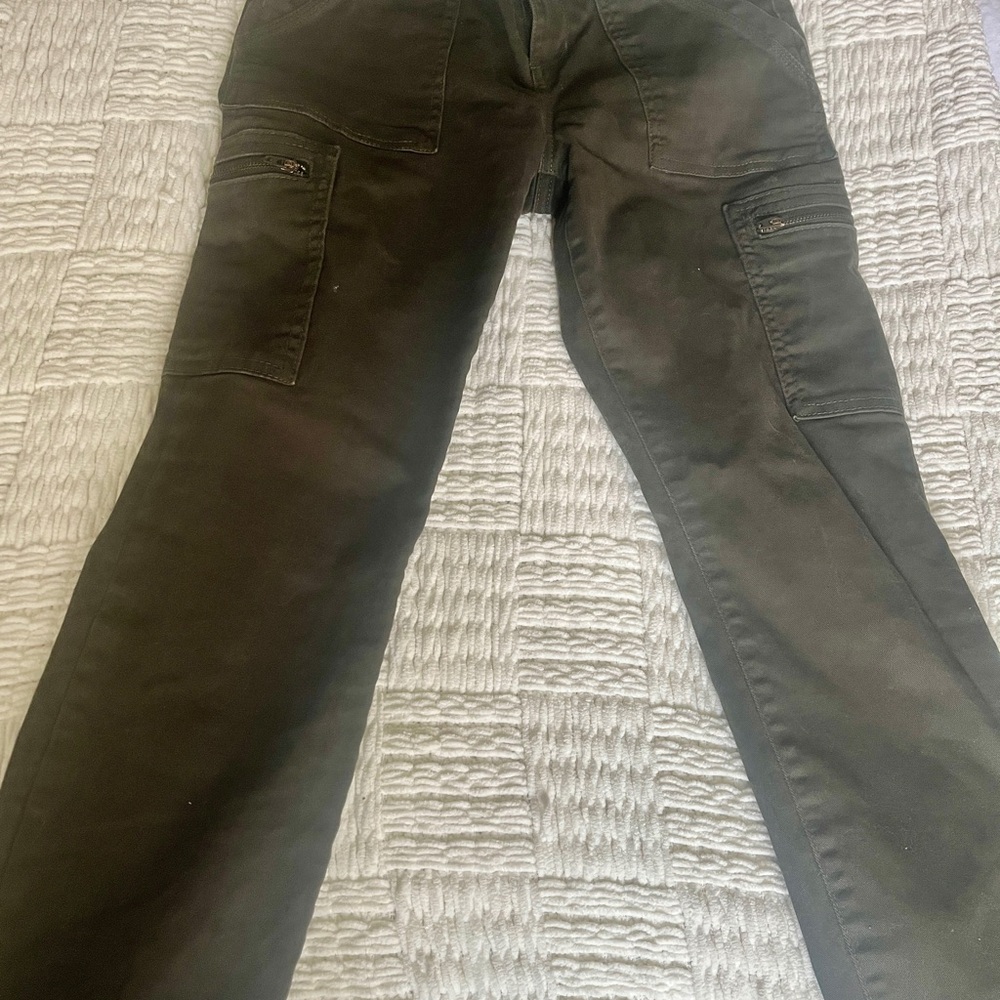Olive Green Cargo Pants